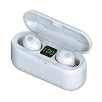 Fone de Ouvido Sem Fio F9 True Wireless Headset 5.1 com Bluetooth - Branco