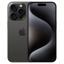 Apple iPhone 15 Pro 128GB LL Tela Super Retina XDR 6.1 Cam Tripla 48+12+12MP/12MP Ios 17 - Black Titanium (Esim)