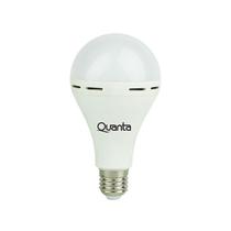 Lampada LED de Emergencia Quanta QTLLE9 800 Lumens 9W Bivolt Branco