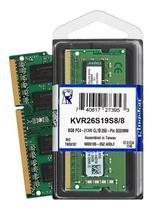 Mem NB DDR4 8GB 2666 Kingston KVR26S19S8/8