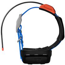 Coleira com GPS Garmin T 5X Dog Device 010-02755-70 24 CM com Iluminacao LED - Preta/Azul