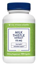 Ant_The Vitamin Shoppe Milk Thistle Extract 175MG (100 Capsulas)