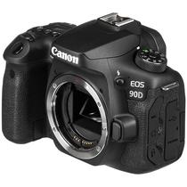 Camera Canon Eos 90D 32.5MP Wi-Fi/Bluetooth - Preta
