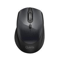 Mouse Sem Fio Quanta QTMS30 USB 1.200 Dpi Ate 1.600 Dpi - Preto