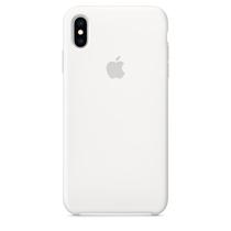 Estojo Protetor Apple de Silicone para iPhone XS Max MRWF2ZM/A - Branco