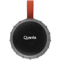 Caixa de Som Quanta QTSPB50 Portatil Bluetooth/IPX6/5W - Cinza