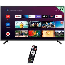 Smart TV LED 65" Mtek MK65FSAU 4K Ultra HD Android TV Wi-Fi e Bluetooth com Conversor Digital