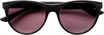 Oculos de Sol B+D Sunglasses Sun Matt Black Cat Eye XL 4601-99 - Femenino