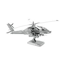 Fascinations Inc Metal Earth MMS083 Apache Helicopter AH-64