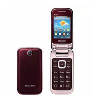 Celular Samsung GT-C3592 / Quad Band/ MP3/ 1.3MP/ 2.4"/ Micro SD/ 3.5MM - Vermelho