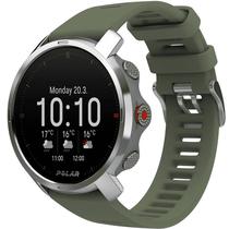 Smartwatch Polar Grit X 3N com Tela 1.2" (M-L) Bluetooth/WR100/GPS - Green/Silver