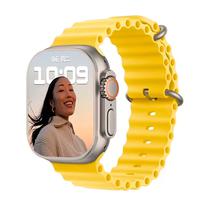 Relogio 8 T800 Smartwatch Ultra 49MM Yellow