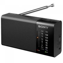Radio Portatil AM/FM Sony ICF-P36/BC 100MV A Pilha - Preto