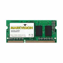 Memoria Ram DDR3 So-DIMM Markvision 1600 MHZ 4 GB MVD34096MSD-A6 - Verde