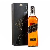 Whisky J.Walker Black Label LT c/Est - 12 Anos Uni.