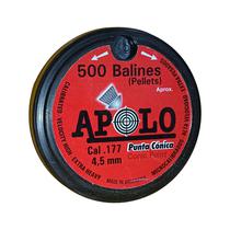 Balines Apolo 400214 Conic 4.5MM 500 Piezas