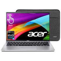 Notebook Acer Swift Go 14 SFG14-71T-72QV Intel Core i7 1355U Tela Touch Wuxga 14" / 16GB de Ram / 512GB SSD - Pure Prata (Ingles)