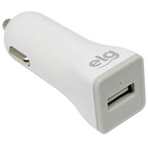 Carregador Veicular Elg CC1SE USB - Branco/Cinza