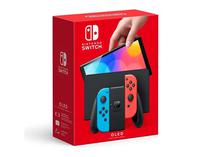 Console Nintendo Switch Oled Azul Neon / Vermelho - Japones