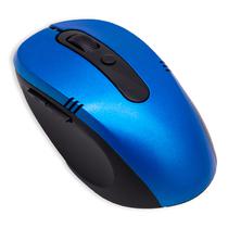 Mouse Dpi Sem Fio Wireless 7140 2.4GHZ / 1600 Dpi / 10 Metros de Alcance - Azul/Preto
