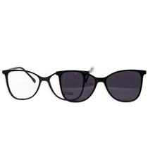 Armacao para Oculos de Grau Clip-On Visard 2204 56-16-142 C1 - Preto