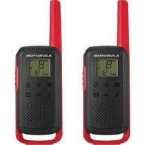 Walkie Talkie Talkie Motorola T210 32KM 22CANAIS Red/Blac