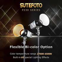 Luz LED Sutefoto P230BI 230W Bi-Color