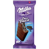 Barra de Chocolate Milka Oreo Choco Pause - 45G