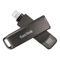 Pendrive Sandisk Ixpand 256GB / Tipo-C e USB 3.1 / para iPhone - (SDIX70N-256G-GN6NE)