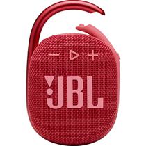 Caixa de Som Portatil JBL Clip 4 - Vermelho