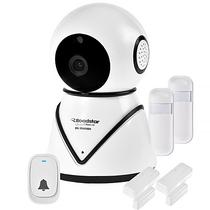 Camera IP Roadstar Smart Home Kit RS-1000SH com Wi-Fi e Visao Noturna + Sirene RS-01 - Branca