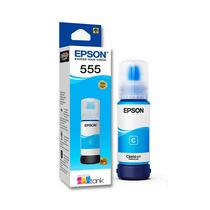 Tinta Epson T555 T555220-Al - para Impressoras Epson - 70ML - Ciano