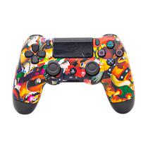 Controle Sem Fio Dualshock 4 para Playstation 4 (PS4) - Super Mario No 2 (Nintendo)