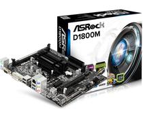 Placa-Mae Asrock D1800M-ATX com Processador Intel Dual Core / DDR3