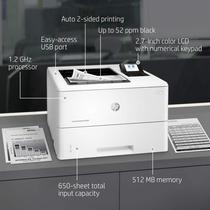 Impressora HP Laserjet Pro Enterprise M507DN (1PV87A) 220V Auto Duplex/RJ45/45PPM/ Servidor de Impresion