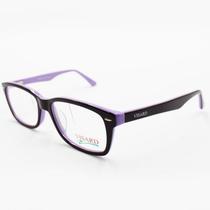 Oculos de Grau Feminino Visard Ba 204 C4 51-18-140 - Roxo $