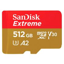 Cartao de Memoria Micro SD Sandisk Extreme 512GB 190MBS - SDSQXAV-512G-GN6MA