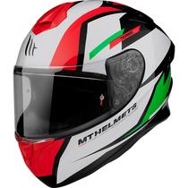 Capacete MT Helmets Targo Pro Tamanho L - Sound C6 Gloss Pearl Green