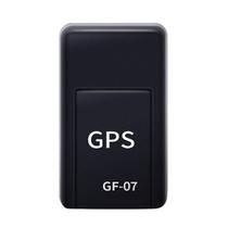 Mini GPS Localizador / Rastreador Em Tempo Real GF-07 Portatil com Imagem Satelite GSM 3G/4G - Preto