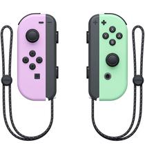 Controle Nintendo Switch Joy-Con L/R com Correia - Purple/Green Pastel
