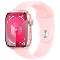 Apple Watch S9 MR9G3LL/ A 45MM / s-M / GPS / Aluminium Sport Band - Pink / Light Pink