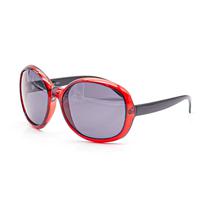 Oculos de Sol Feminino Visard VS1212-C1 - Vermelho/Preto