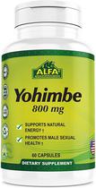 Alfa Vitamins Yohimbe 800 MG (60 Capsulas)