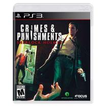 Jogo Crimes & Punishments Sherlock Holmes - PS3