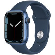 Apple Watch Series 7 41 MM A2473 MKN13LL/A GPS - Blue Aluminum/Abyss Blue