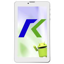 Tablet Keen A88 Wi-Fi/4G/Dual Sim 8GB de 7.0" 2MP - Prata/Branco