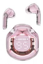 Fone Ear Acefast T8 Wileress BT LED Crystal Pink