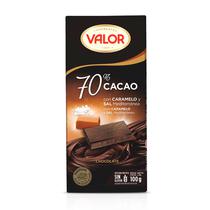 Chocolate Valor 70%Cacao Caramelo Y Sal 100G