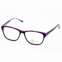 Oculos de Grau Feminino Visard 6091 52-14-135 C.2 - Roxo $