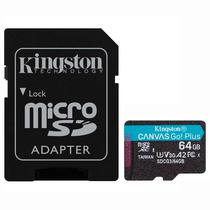 Cartao de Memoria Micro SD Kingston Canvas Go Plus 64GB